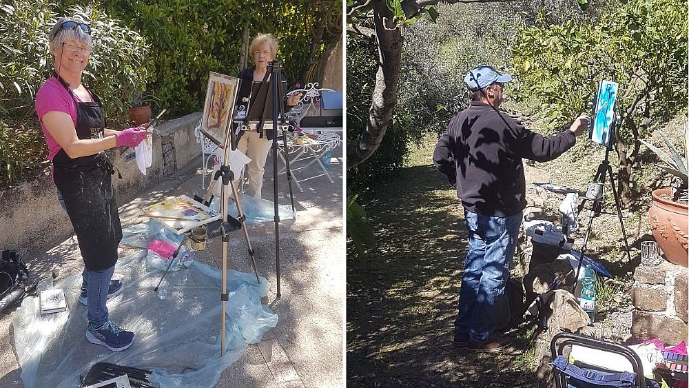 10042017 Walter Bartman al lavoro a Borgo Riccio