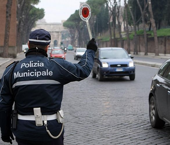 10042020 posto di blocco polizia municipale