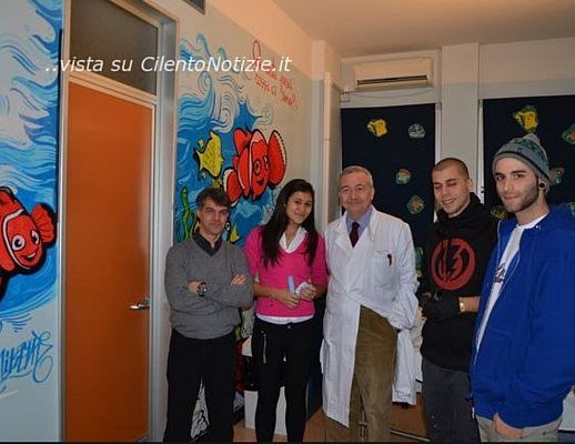 10072013 murales negli ospedali