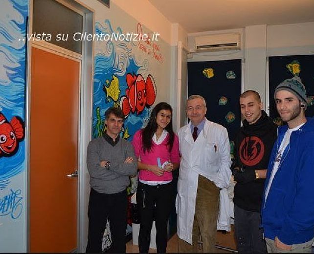 10072013 murales negli ospedali