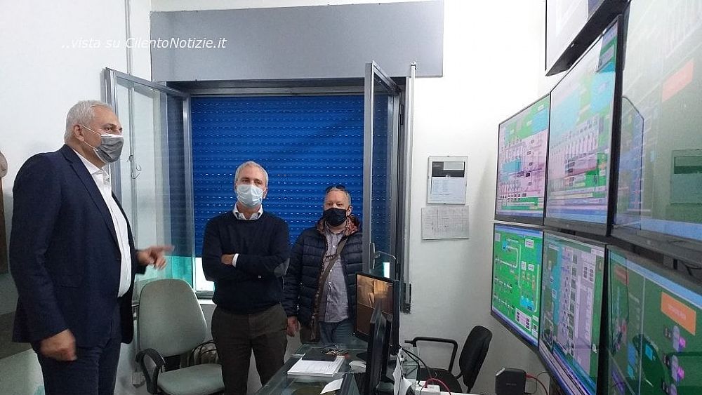 10112020 Nicola Caputo assessore agricoltura visita Idrovora Aversane in Eboli 09Nov