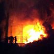 Cronaca foto - 10122014 incendio capanna