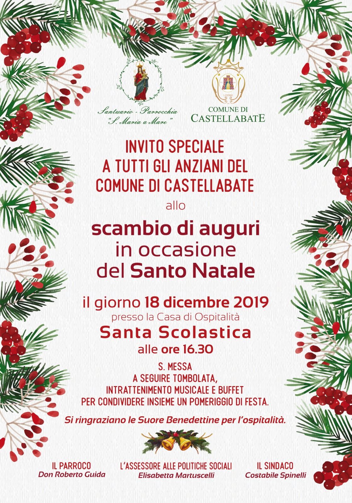 scambio auguri castellabate