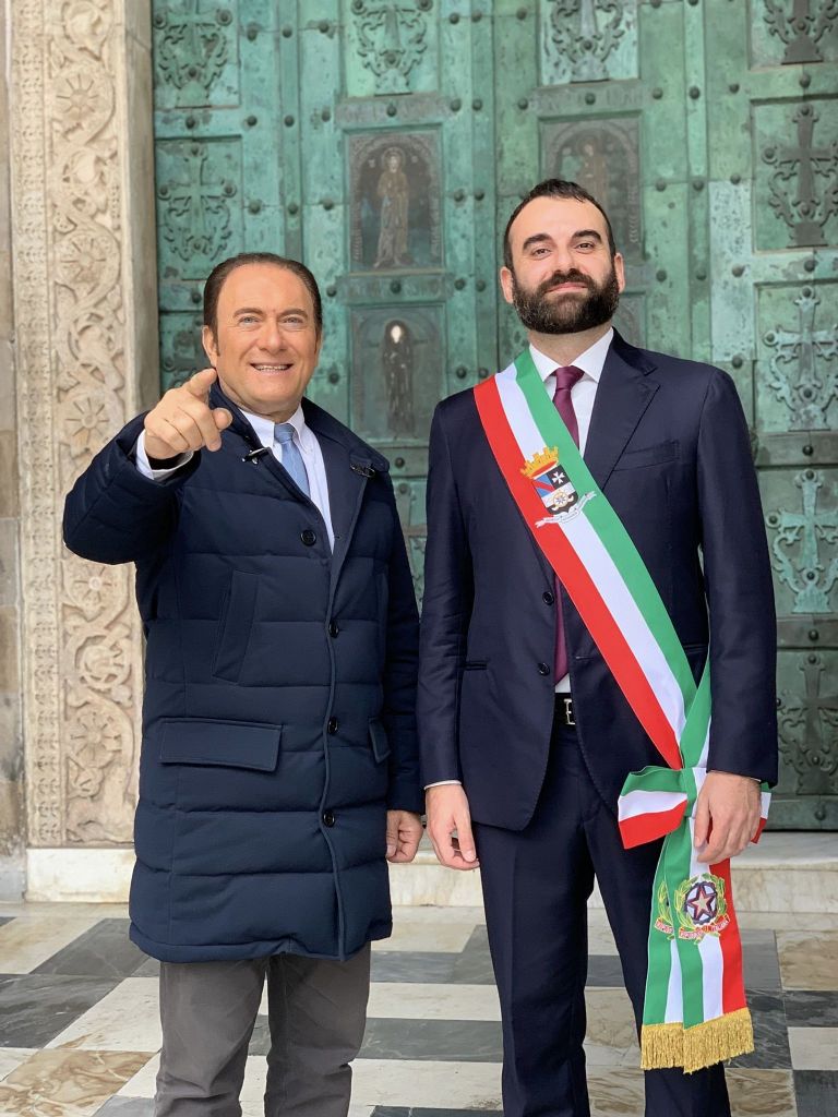 telecamere rai 1 ad amalfi