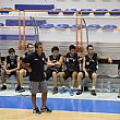 Sport foto - 11042013 coach lepre e la panchina scuola basket donato avenia