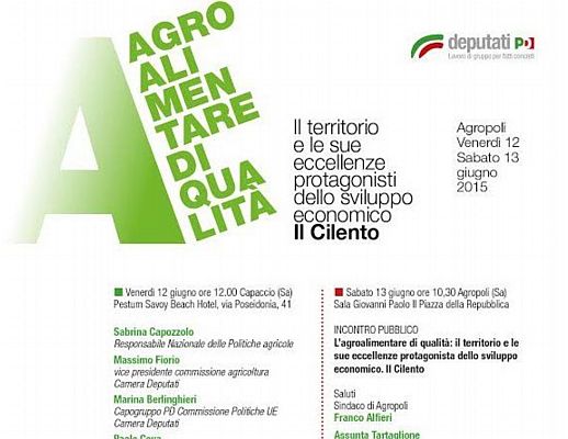 11062015 agroalimentare cilento