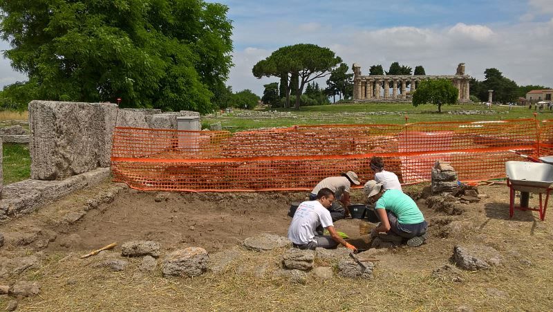 scavi a paestum