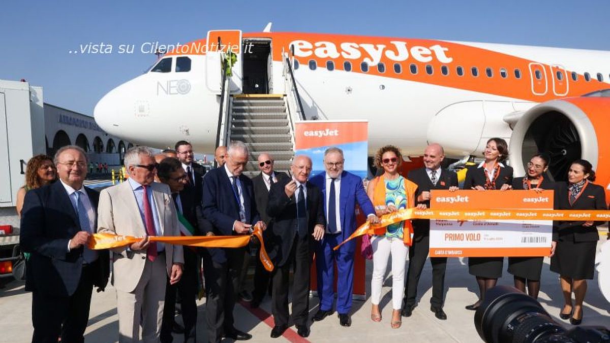 11072024 easyjet voloinaugurale salerno taglionastro 11072024 easyjet voloinaugurale salerno taglionastro