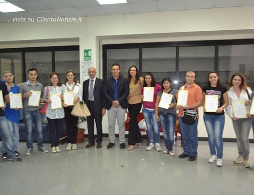 11102012 Consegna Attestato Corso Inglese