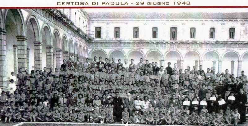 orfani di guerra certosa di padula