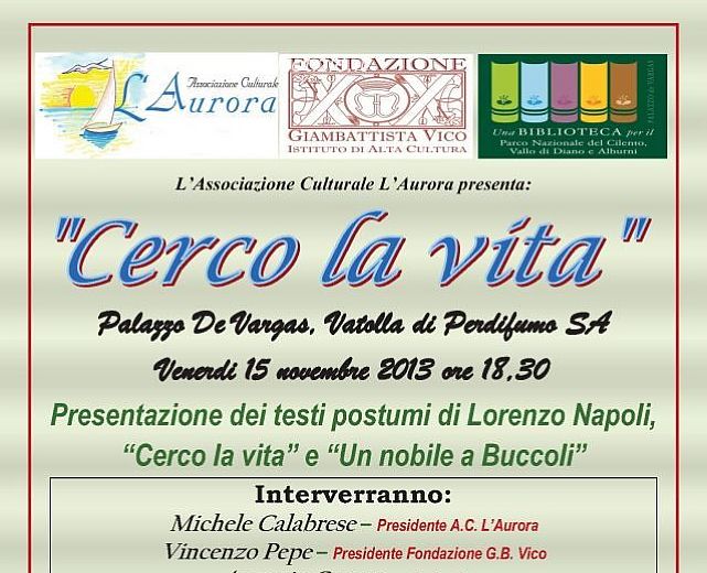 11112013 LOCANDINA CERCO LA VITA due