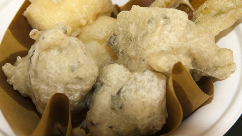 zeppole con le alici