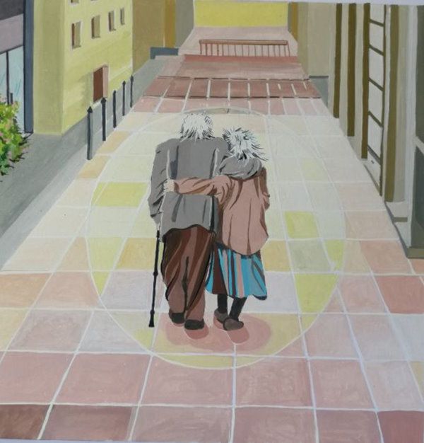 dipinto amore san valentino