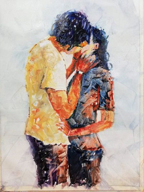 dipinto amore san valentino