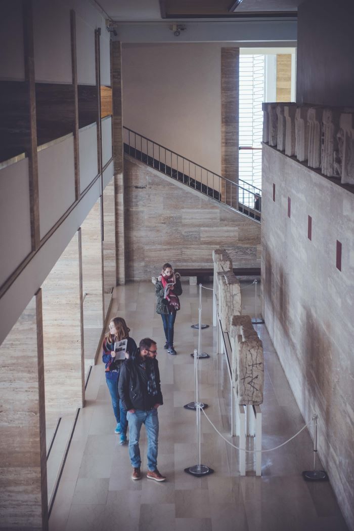 interno museo di paestum