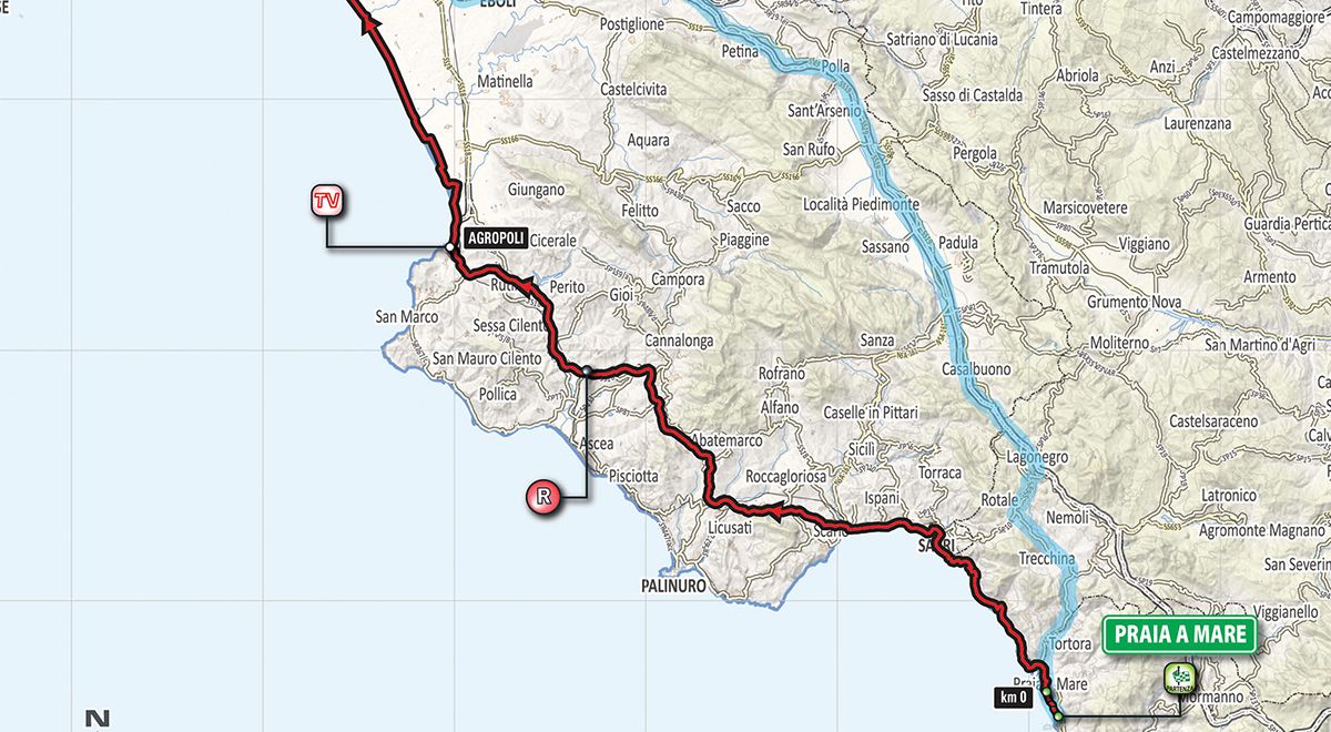 planimetria passaggio giro agropoli