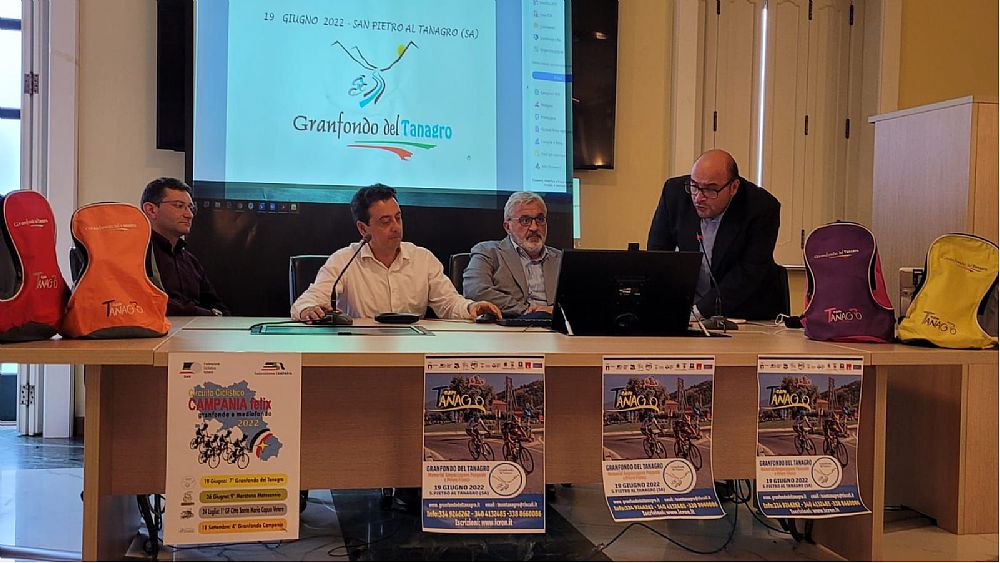 12062022 presentazione della granfondo del tanagro
