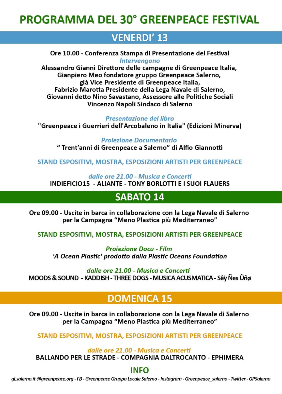 programma festa gp salerno
