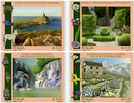12082015 francobolli parchi nazionali italia