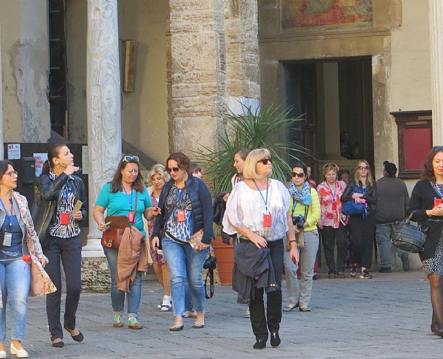 12102015 operatori turistici russi a salerno