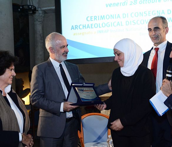 12102017 Consegna International Archaeological Discovery Award 2016
