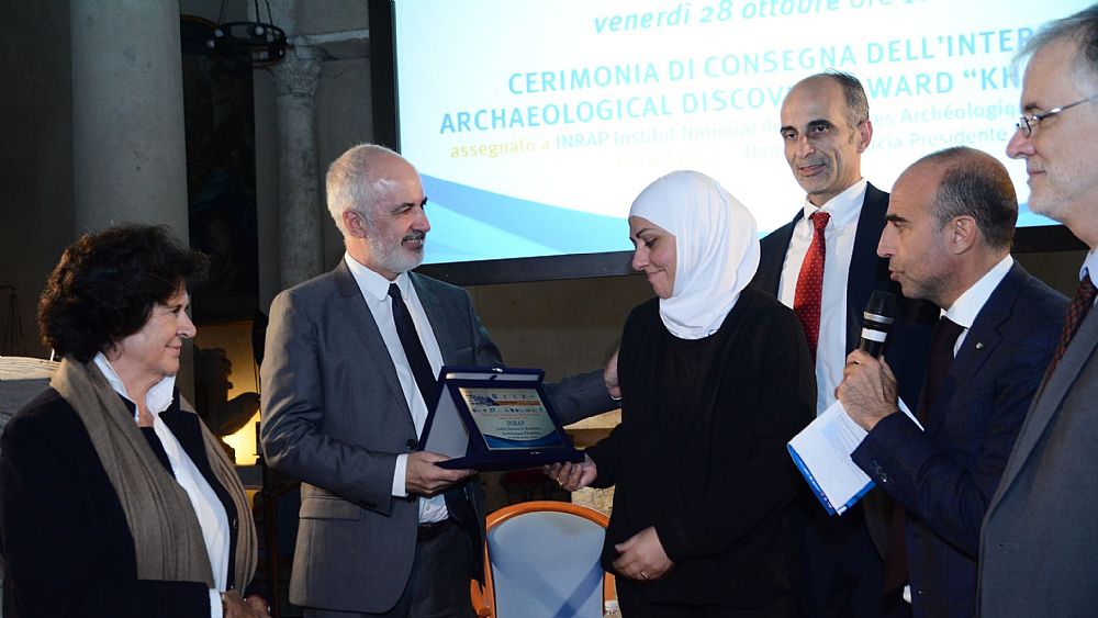 12102017 Consegna International Archaeological Discovery Award 2016