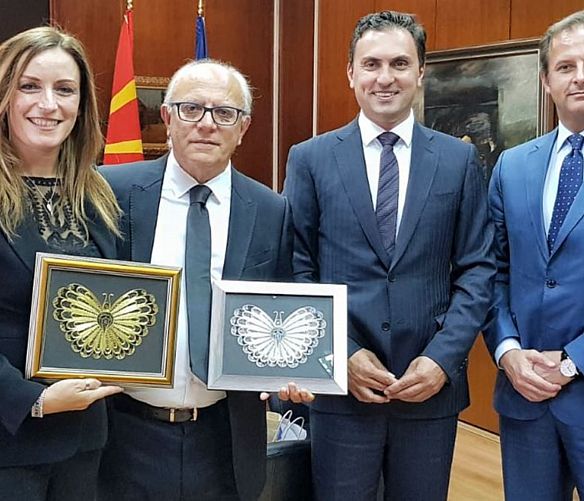 12102018 Sottosegretario al MiBAC Lucia Borgonzoni in Macedonia