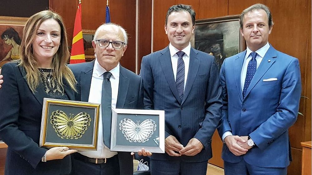 12102018 Sottosegretario al MiBAC Lucia Borgonzoni in Macedonia