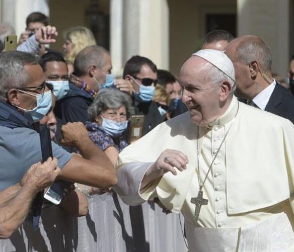Emilio-La-Greca-Romano foto - 12102021 papa francesco 1