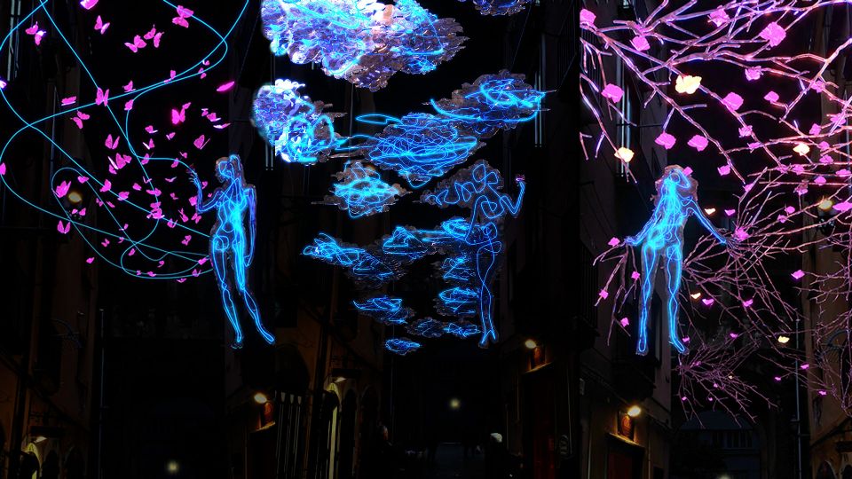 belle e nuove luci d artista salerno