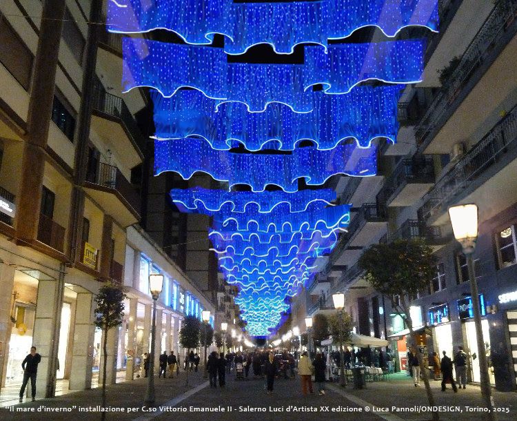 corso di salerno illuminato natale
