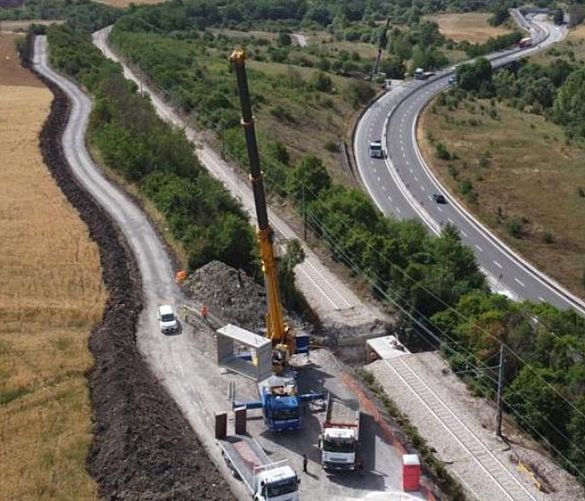 Vincenzo-Malzone foto - 12112025 lavori sulla linea ferroviaria battipaglia potenza metaponto taranto