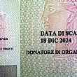 Attualita foto - 13012016 carta identita con donazione organi
