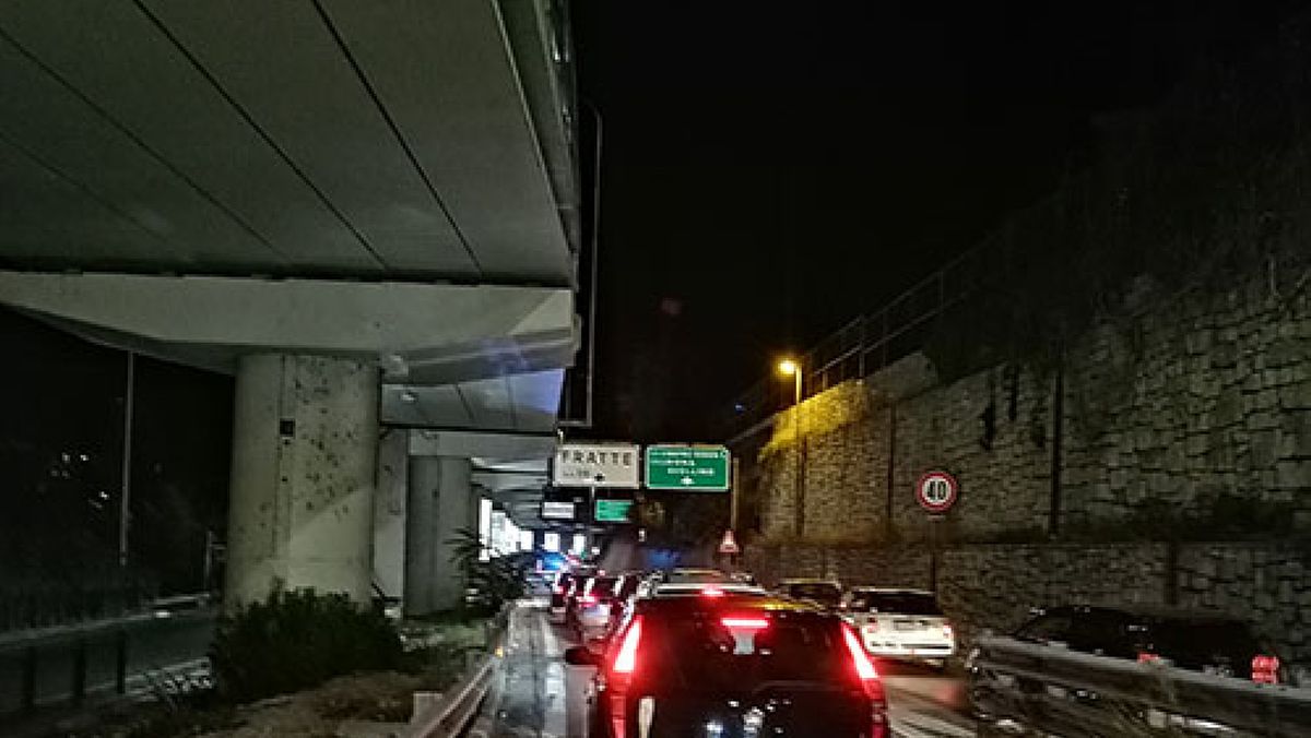 13012026 traffico in autostrada