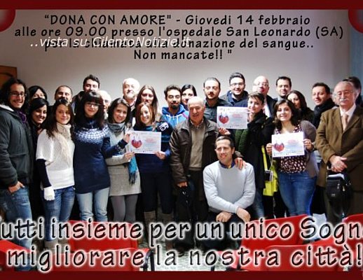 13022013 cornice associazioni salernitane  dona con amore