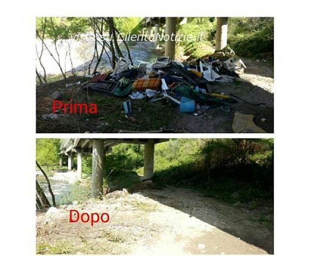 13042015 discarica prima e dopo 13042015 discarica prima e dopo