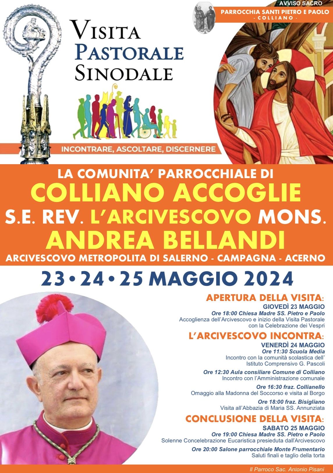 locandina visita pastorale