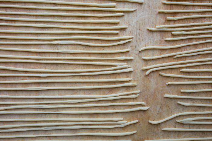 fusilli fatti in casa