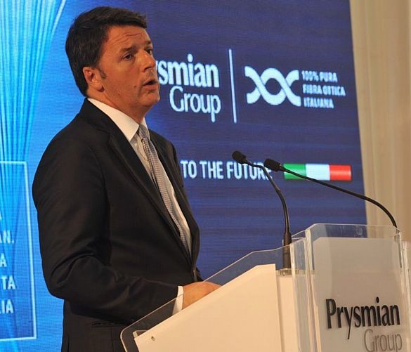 13092016 renzi da fos prysmiangroup