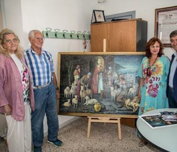 Marisa-Russo foto - 13092018 donazione quadro comune