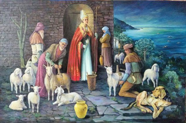 quadro donato al Comune di Castellabate