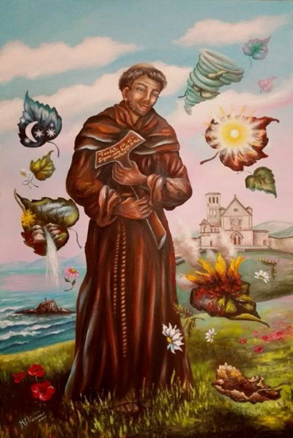 dipinto di san francesco