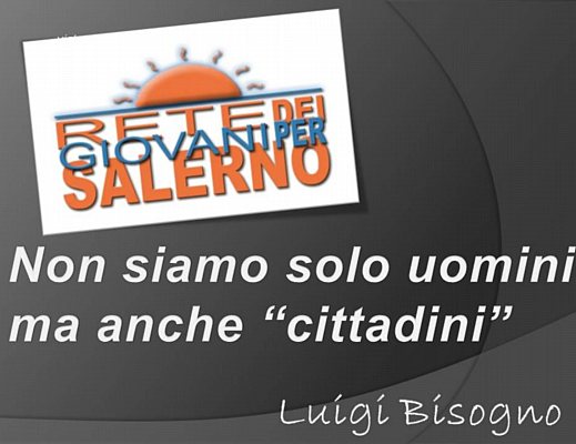 13102012 Non siamo solo uomini ma anche cittadini