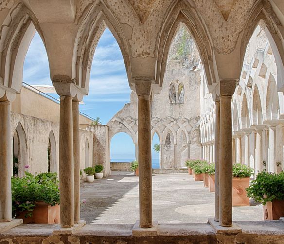 13102020 SALERNO AMALFI chiostro Moresco di San Pietro della Canonica
