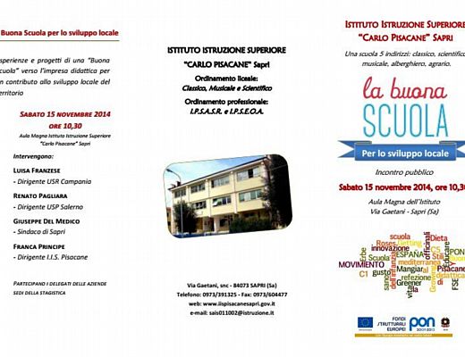 13112014 la buona scuola sapri