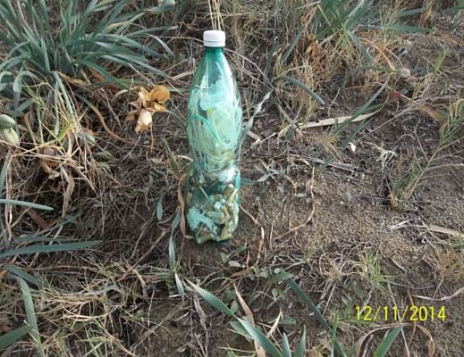 Paolo-Abbate foto - 13112014 messaggio in bottiglia di plastica