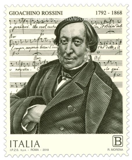 francobollo rossini