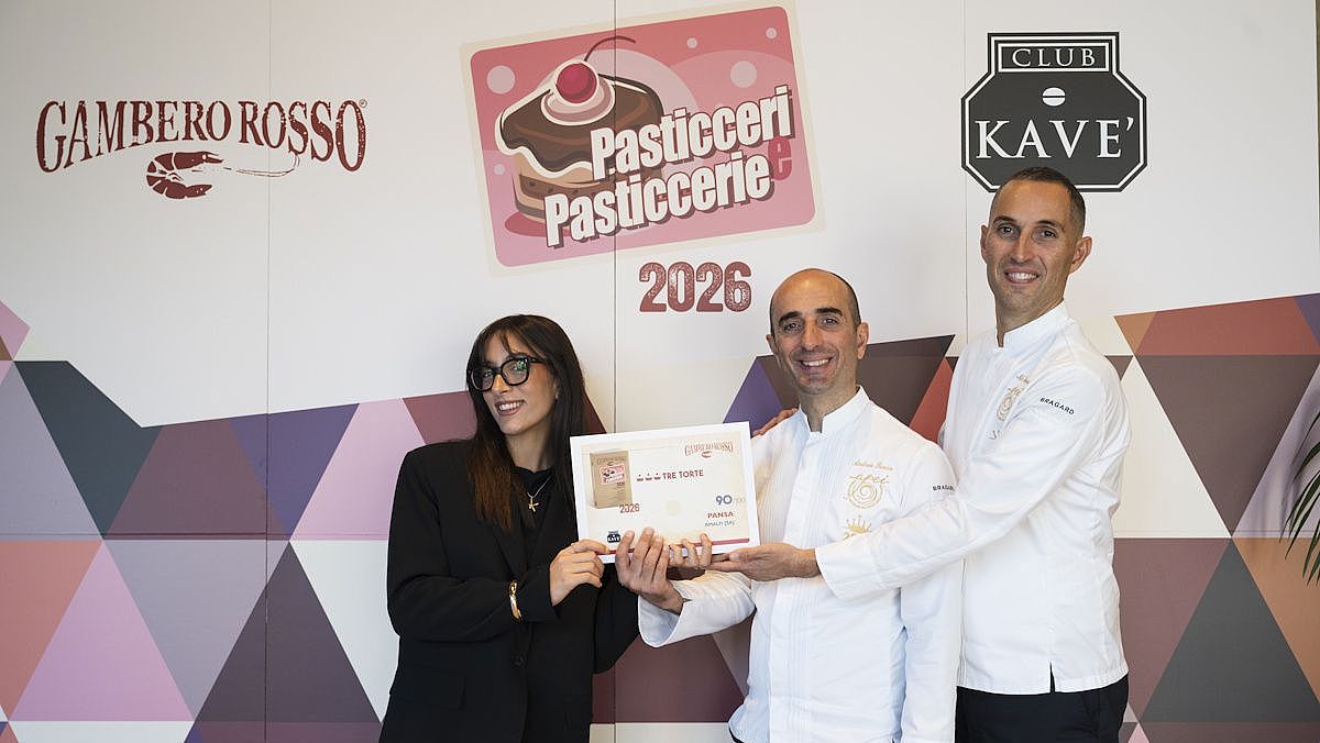 13112025 tre torte del gambero rosso alla pasticceria pansa