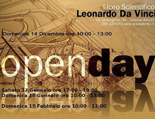 13122014 open day scuola salerno