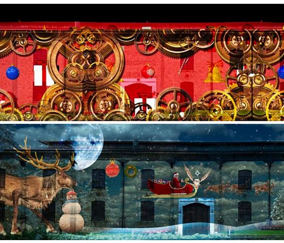 13122021 video mapping tabacchificio